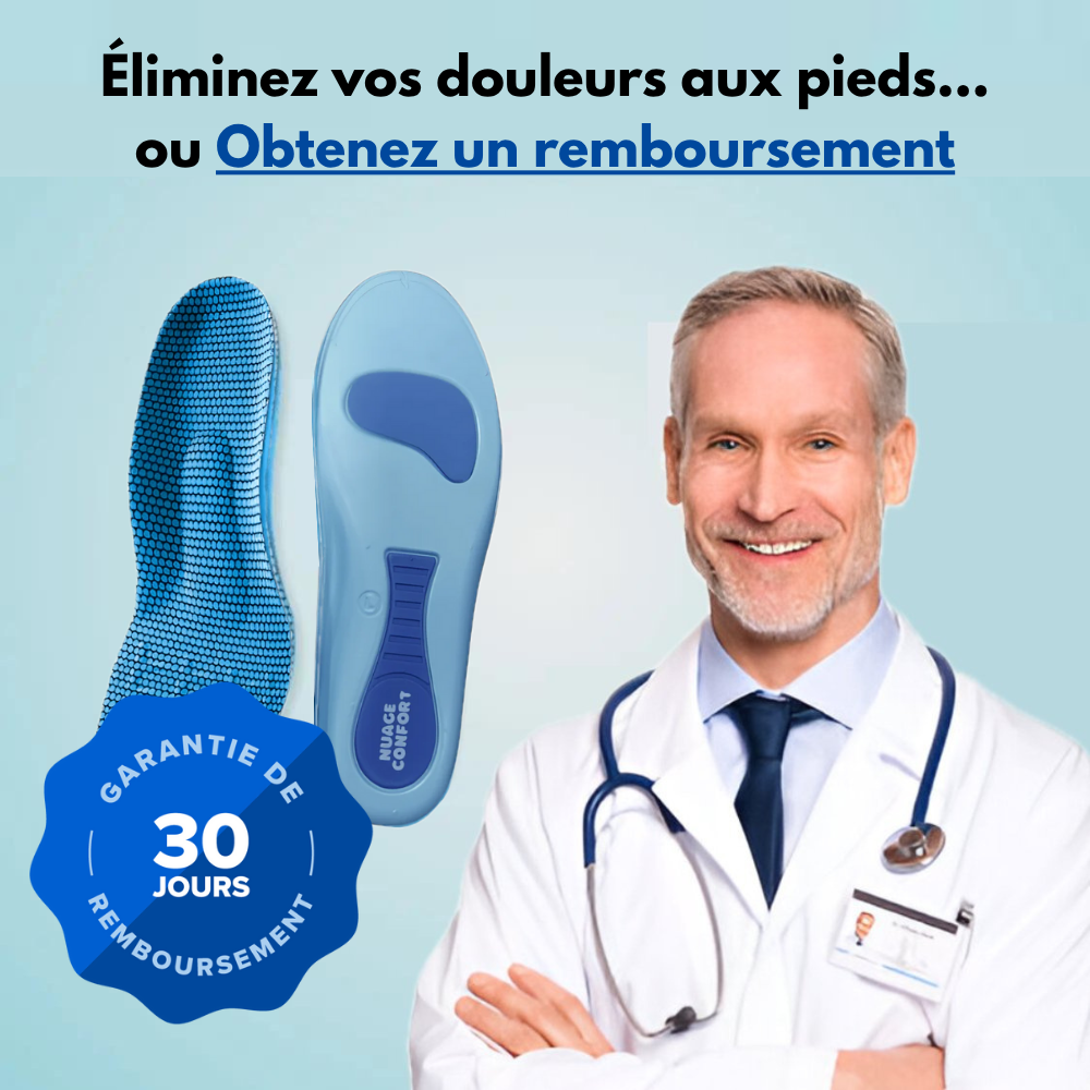 ConfortFlex® – Soulagez vos pieds dès aujourd’hui, sans rendez-vous ni médicament