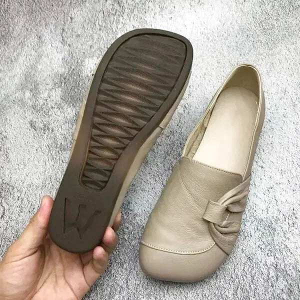 NuageConfort® Chaussures orthopédique en cuir avec semelle souple et antidérapante - Nuage Confort