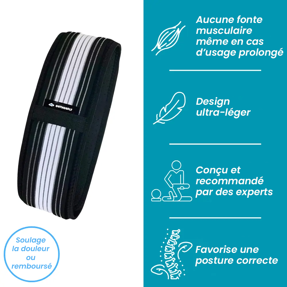 OrthoBelt® - Souffrez-vous de sciatique ou douleurs lombaires ?