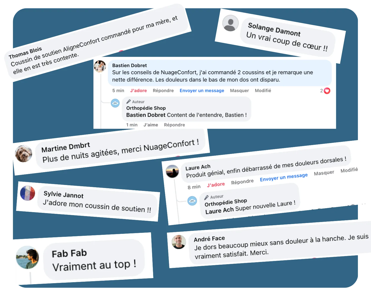 avis facebook aligneconfort Image
