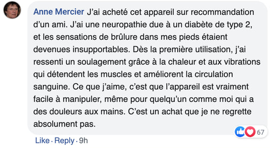 avis facebook orthovibration