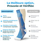 OrthoLeg® - Chaussette de compression pour des jambes et des pieds sans douleur - Nuage Confort