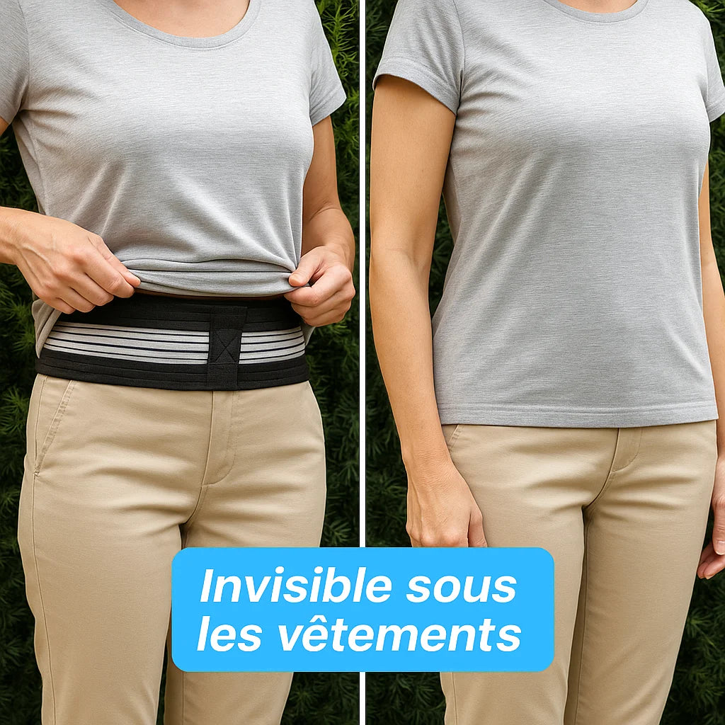 Ceinture lombaire sciatique pour le maintien du dos - OrthoBelt® - Nuage Confort