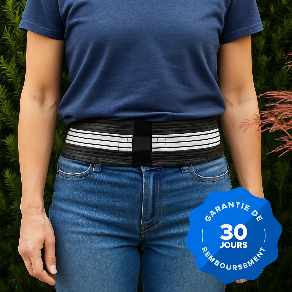 Ceinture lombaire sciatique pour le maintien du dos - OrthoBelt® - Nuage Confort