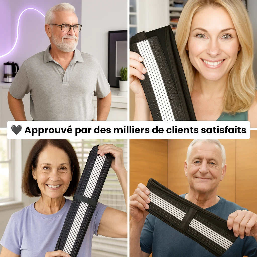 Ceinture lombaire sciatique pour le maintien du dos - OrthoBelt® - Nuage Confort