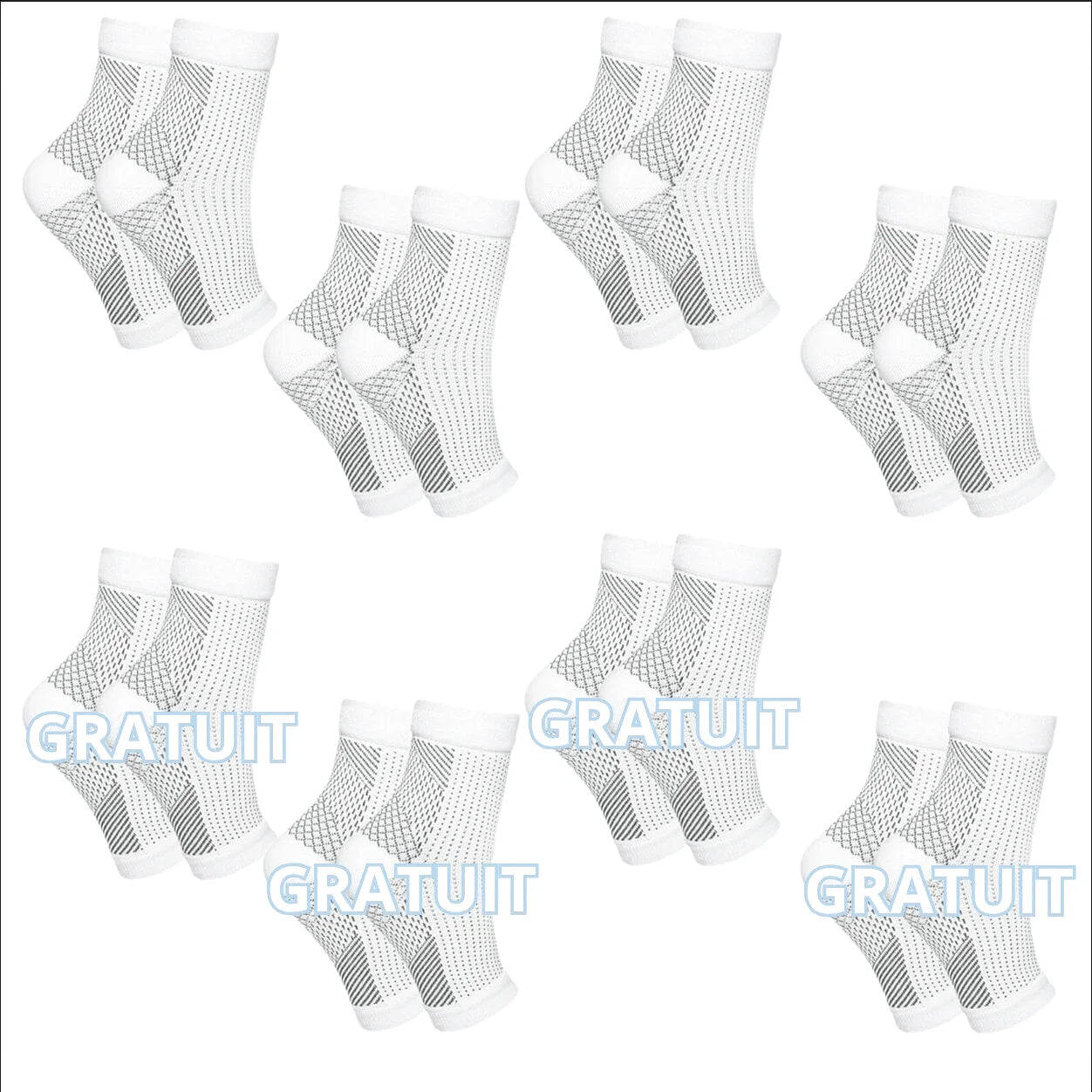 OrthoSocks® - Chaussette de Contention - Nuage Confort