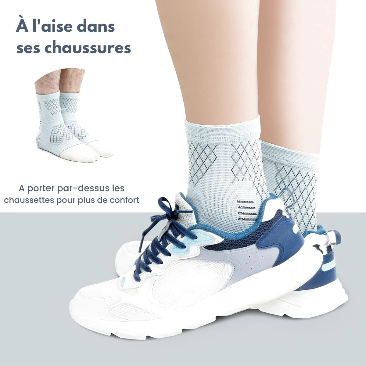 OrthoSocks® - Chaussette de Contention - Nuage Confort