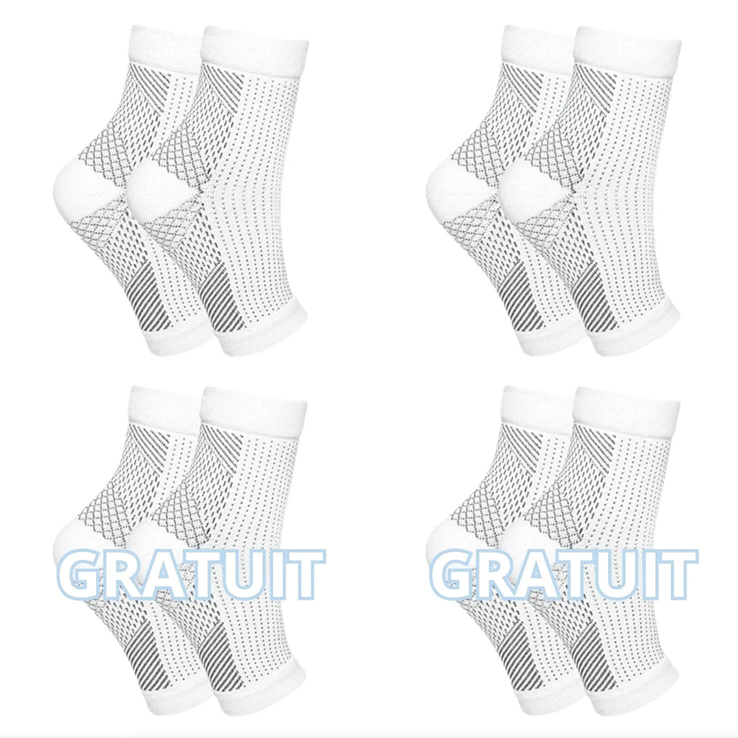 OrthoSocks® - Chaussette de Contention - Nuage Confort