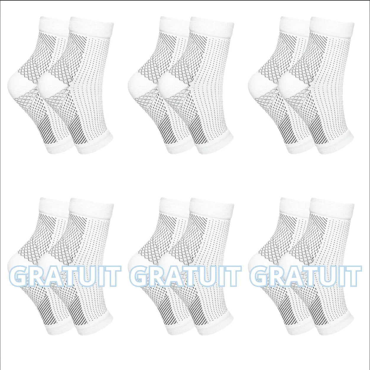 OrthoSocks® - Chaussette de Contention - Nuage Confort