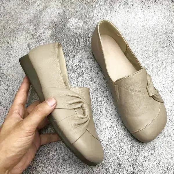 NuageConfort® Chaussures orthopédique en cuir avec semelle souple et antidérapante - Nuage Confort