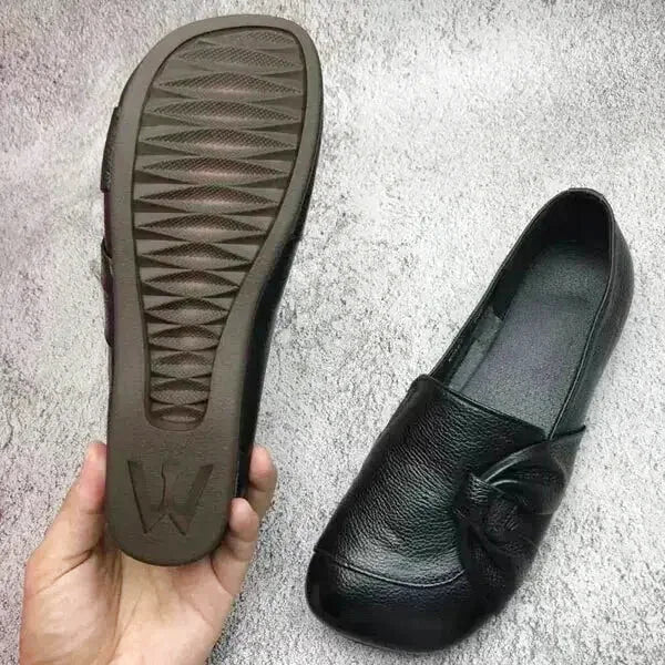 NuageConfort® Chaussures orthopédique en cuir avec semelle souple et antidérapante - Nuage Confort