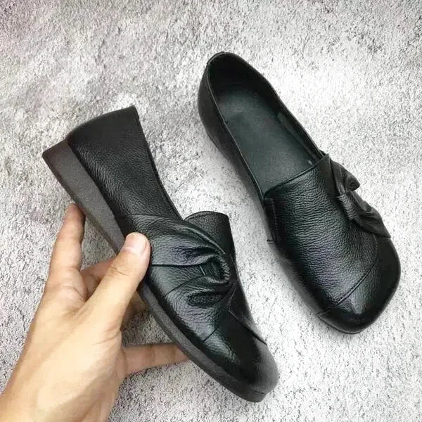 NuageConfort® Chaussures orthopédique en cuir avec semelle souple et antidérapante - Nuage Confort