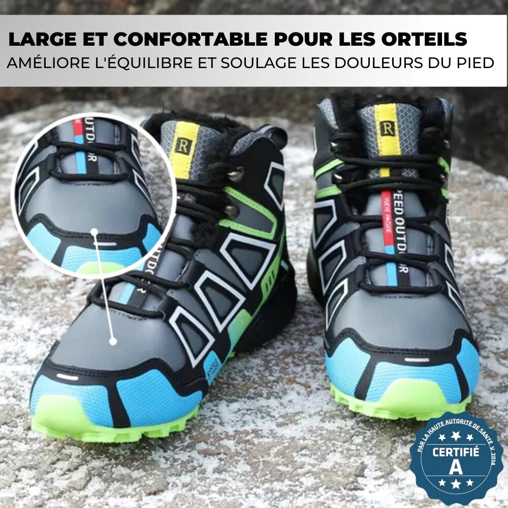 OrthoTrekk® - Chaussures Orthopédique de trekking et randonnée anti - douleurs - Nuage Confort