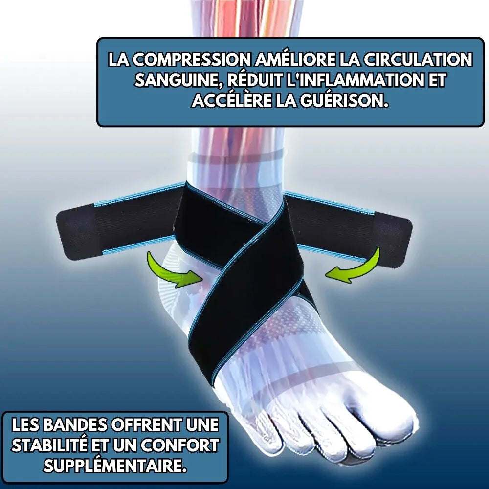 Chevillère pour Épine Calcanéenne avec Bande de Soutien - Nuage Confort Image