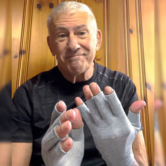 client homme satisfait orthoglove