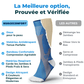 OrthoLeg® - Chaussette de compression pour des jambes et des pieds sans douleur - Nuage Confort