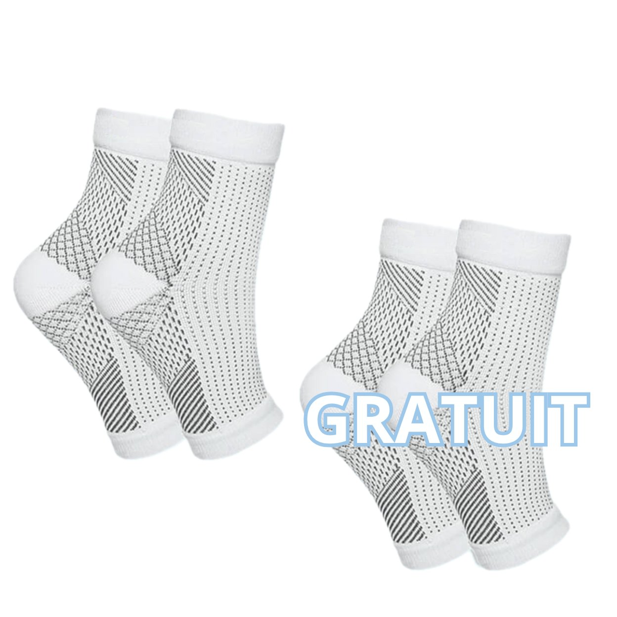 OrthoSocks® - Chaussette de Contention - Nuage Confort