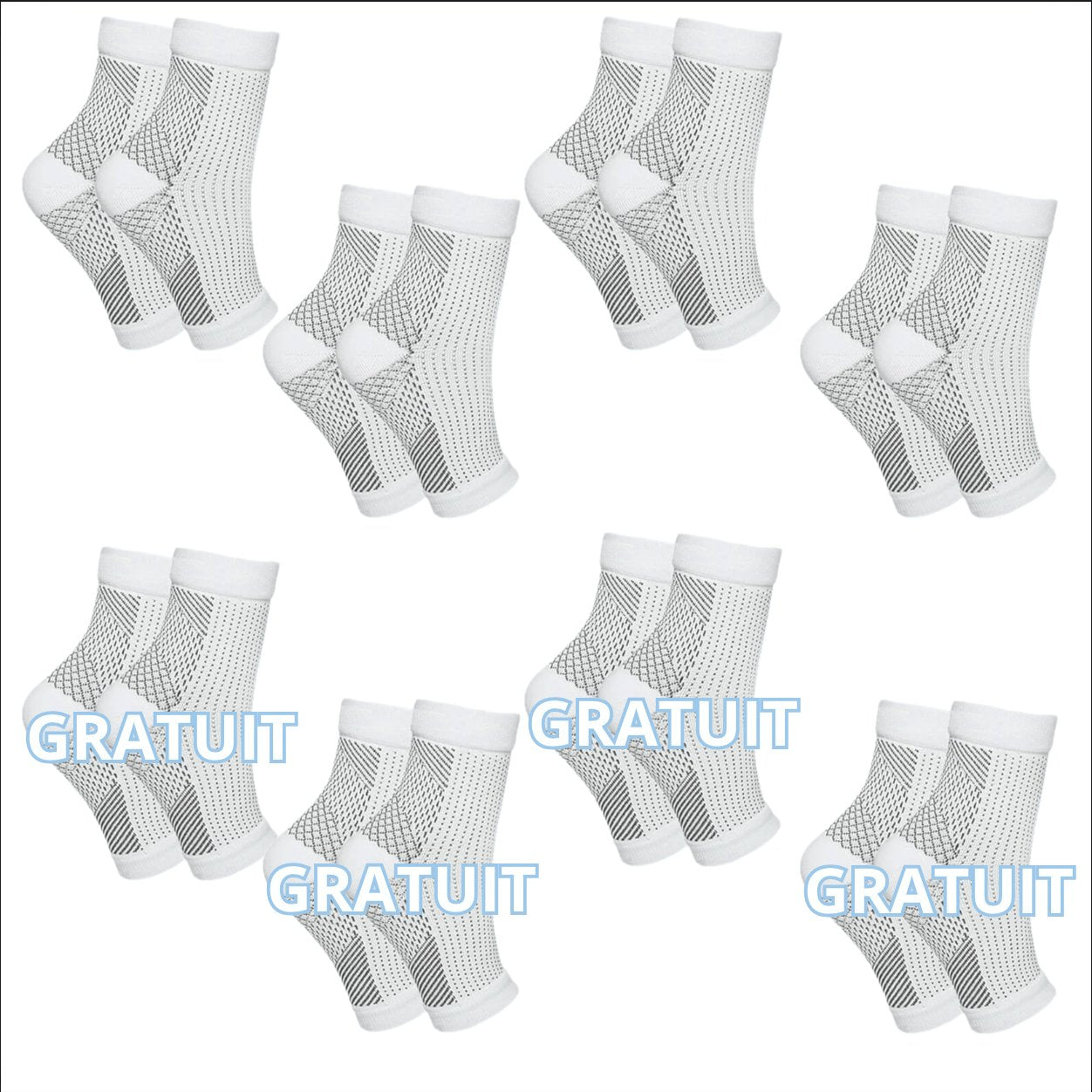 OrthoSocks® - Chaussette de Contention - Nuage Confort