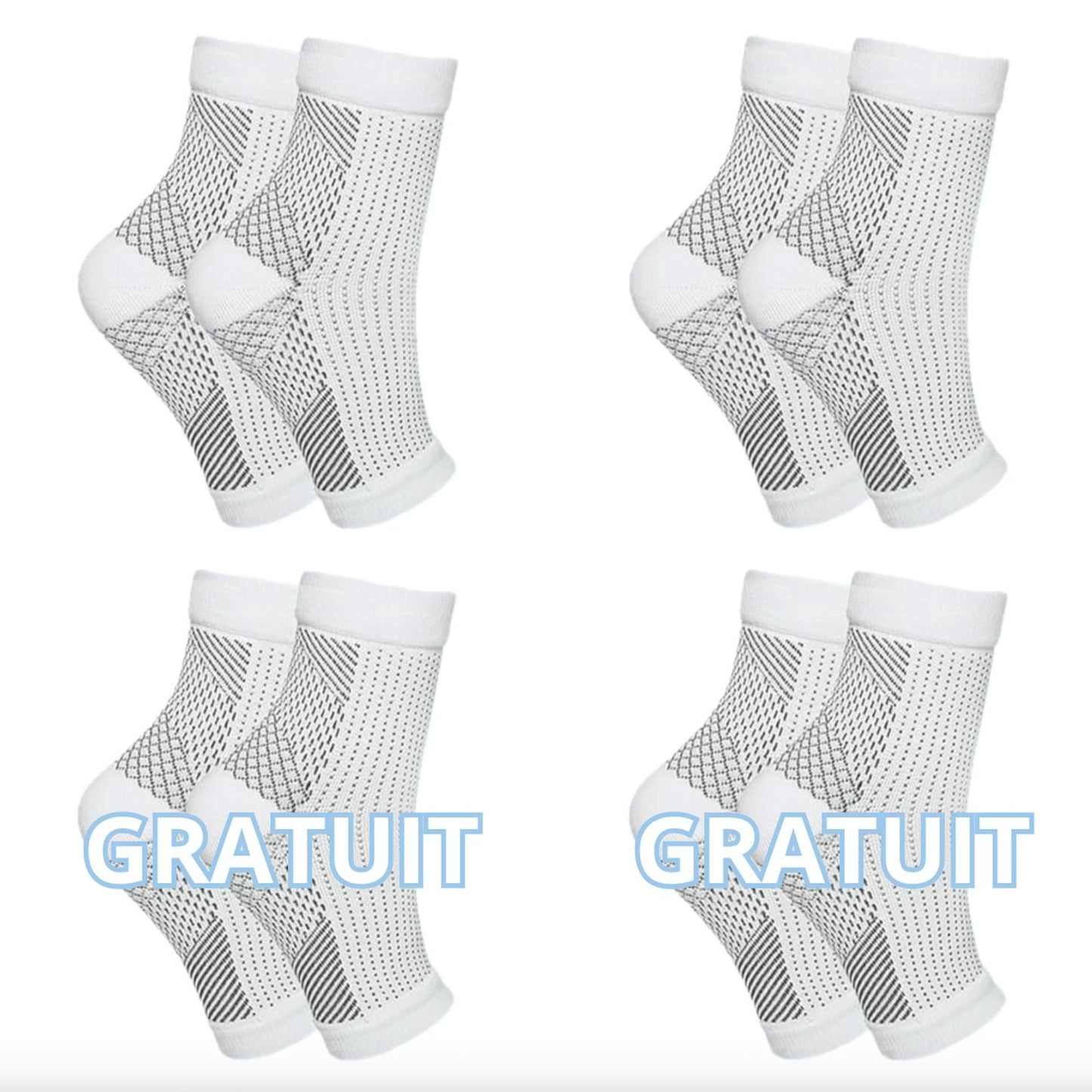 OrthoSocks® - Chaussette de Contention - Nuage Confort