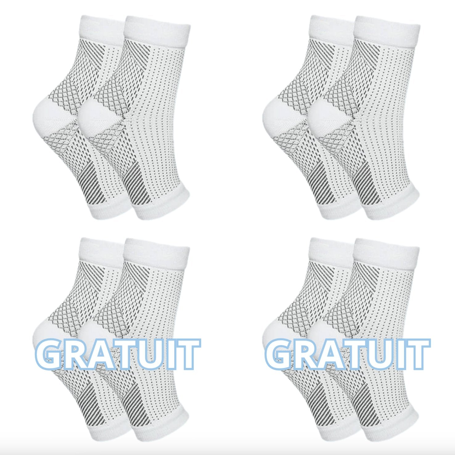 OrthoSocks® - Chaussette de Contention - Nuage Confort