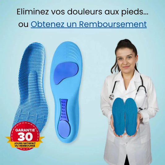 Semelles Orthopédiques - NuageConfort® - Nuage Confort